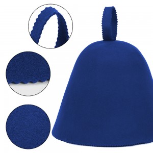 In Stock Merino Wool Sauna Hat with High quality!