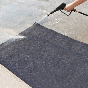 Premium Oil Spill Mat Garage Floor Maintenance Mat Absorbent Oil Reusable Washable Durable Waterproof Backing Protects Surface