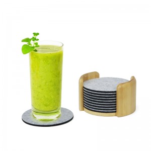 water cup pad for bottle pvc cup coaster auto gift set