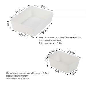 Brighten Up Your Space with Versatile White Felt Storage Bins