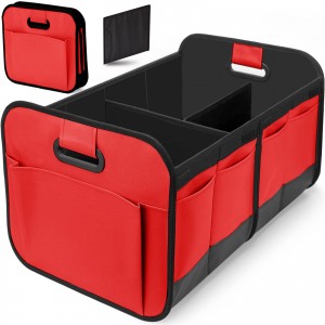 Collapsible Suv Car Trunk Storage Box Organizer Oxford Fabric Car Trunk Organizer