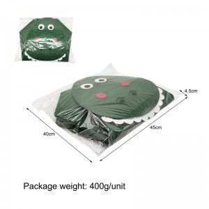 Customizable Dinosaur-Shaped Felt Animal Storage – Best Seller