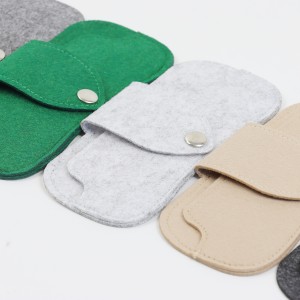 Durability style environmental responsibility Felt Eyeglass Cases