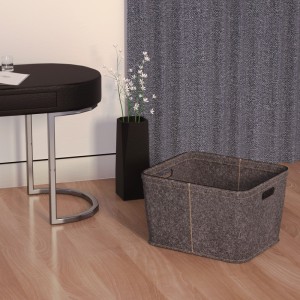 Modern Home Felt Storage Basket for Cloth and Toys Storage Box Felt