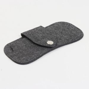 Durability style environmental responsibility Felt Eyeglass Cases