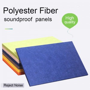 100% Polyester Felt Sound Absorption Decorative Acoustic Deadening Sound Proofing Wall Panel