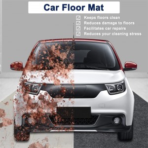 Premium Garage Floor Mat for Under Car Waterproof Backing Absorbent Oil Pad Protects Floor Surface Oil Spill Mat