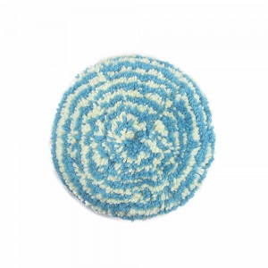 Automotive Care Products Car Buffing Double-sided 7 Inch 100% Lamb Wool Polishing Pad