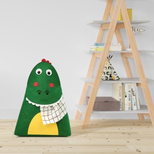 Customizable Dinosaur-Shaped Felt Animal Storage – Best Seller