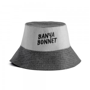 Fashionable New Bucket Sauna Hat with Embroidery Logo