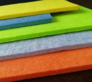 Natural Wool Felt Hard Pressed Thick Medium Korean Hard Felt Fabric Polyester 1.2mm 3mm Colorful Crafting Hard Felt