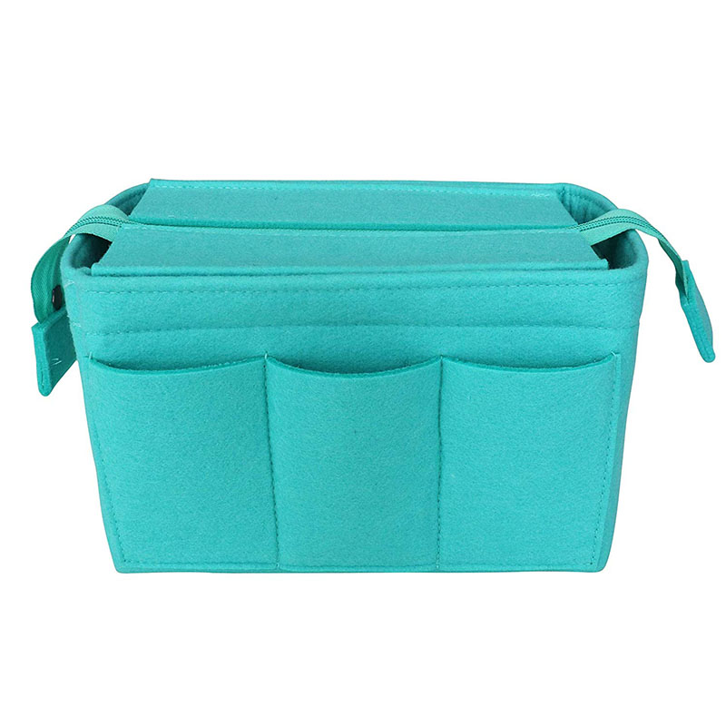China New design Multi Pocket Bag in Bag Organizer Felt Fabric insert bags  For Speedy 25 30 35 40 Manufacturers and Suppliers