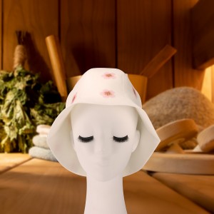 [New sauna equipment] felt sauna hat – light and durable, easy to enjoy the fun of sauna