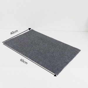 Non-Slip Grey felt urinal pad mat for man restroom toilet absorb mats men urinal floor mats