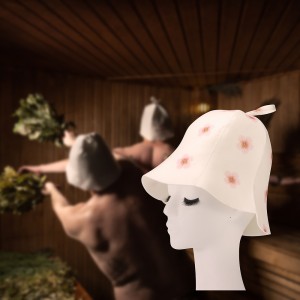 [New sauna equipment] felt sauna hat – light and durable, easy to enjoy the fun of sauna