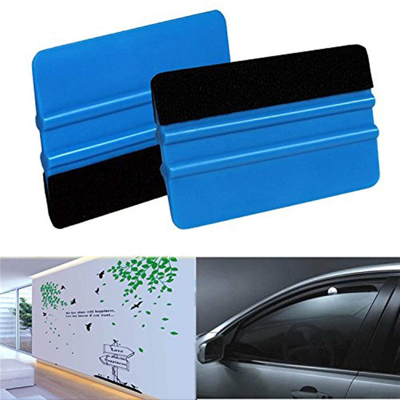 Car Vinyl Wrap Squeegee Soft Magnet Plastic Scraper Wrapstick - China  Plastic Scraper, Scraper