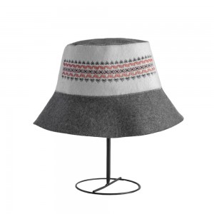 Fashionable New Bucket Sauna Hat with Embroidery Logo