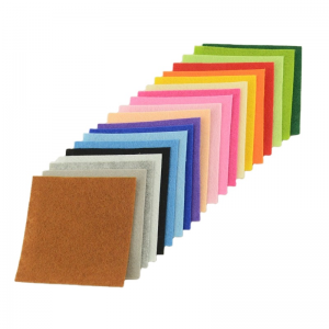 ECO-friendly 100% Polyester Non Woven Felt Fabric Felts Colorful