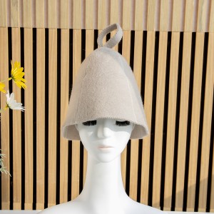 Stay Cool, Stay Protected: Wool Sauna Hat