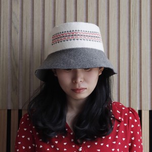Fashionable New Bucket Sauna Hat with Embroidery Logo