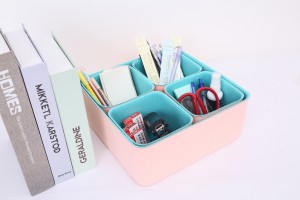 Support Custom Set of 5 Felt Drawer Organizer Felt Storage Bin Desk Organizer