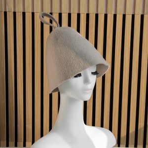 Stay Cool, Stay Protected: Wool Sauna Hat